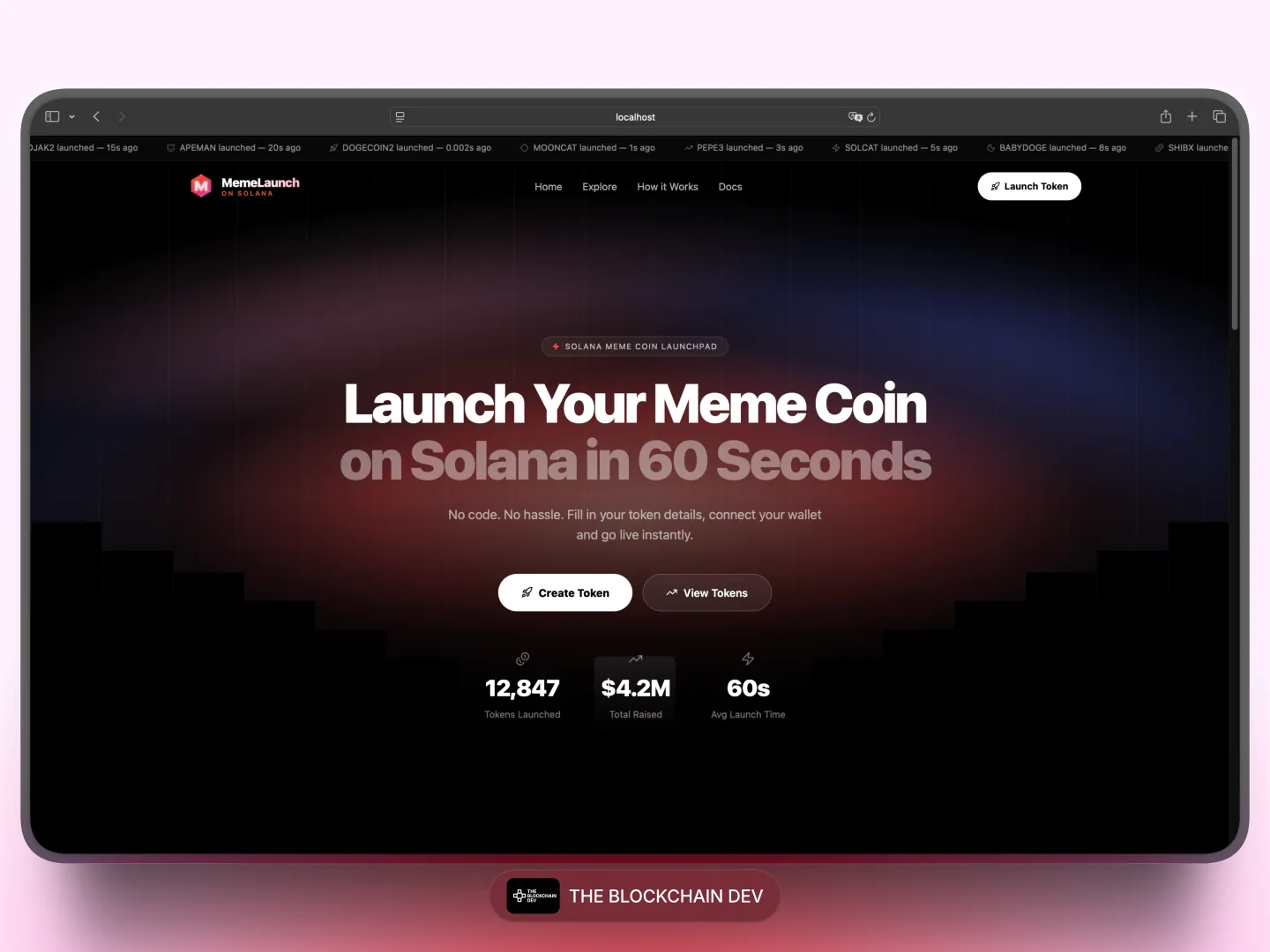 Meme Launchpad (Smart Contract) – Launch Your Meme Coin in 60 Seconds (No Coding Needed).